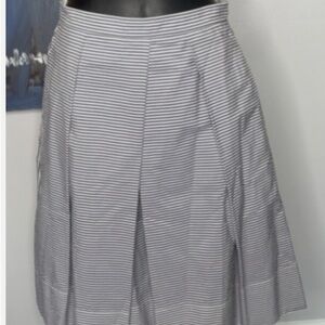 Tibi Striped blue and White Women's Skirt